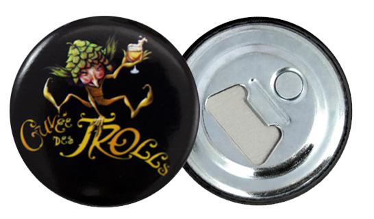 Badge décapsuleur