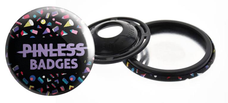 Badge pinless