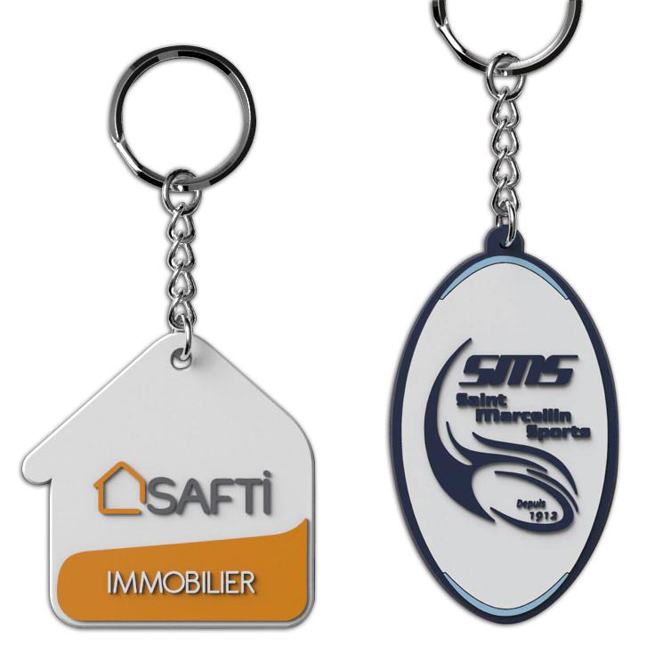 Port-clés PVC souple